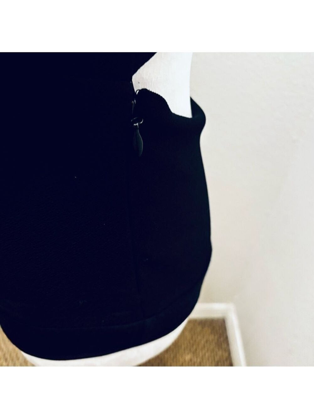 Bebe Black Sleeveless V-Neck Bodysuit Top - Picture 7 of 11